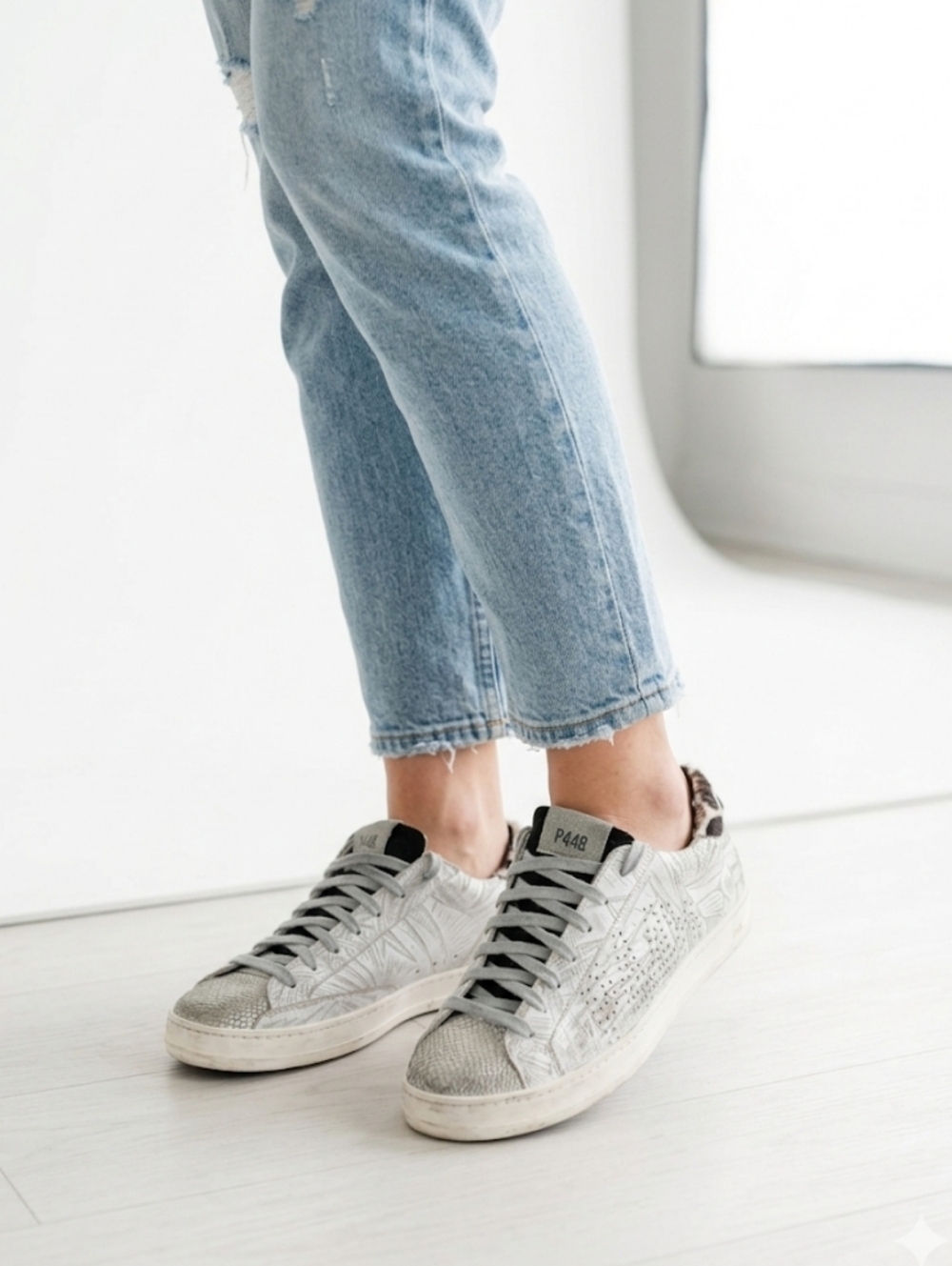 P448 John Sneakers Women's Size 38